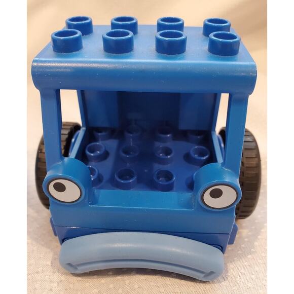 Blue Lego Duplo Replacement Truck Parts Set of 4 - Picture 7 of 12